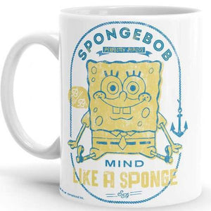 Perfectly Porous - SpongeBob SquarePants Official Mug -Redwolf - India - www.superherotoystore.com