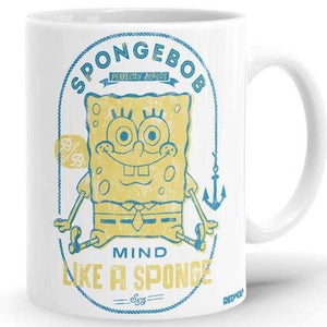 Perfectly Porous - SpongeBob SquarePants Official Mug -Redwolf - India - www.superherotoystore.com