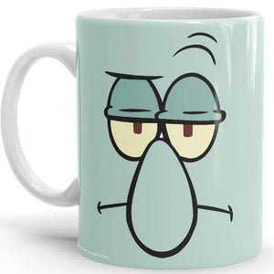 Squidward: Face - SpongeBob SquarePants Official Mug -Redwolf - India - www.superherotoystore.com