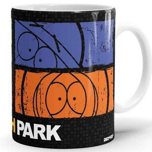 Minimalist Faces - South Park Official Mug -Redwolf - India - www.superherotoystore.com