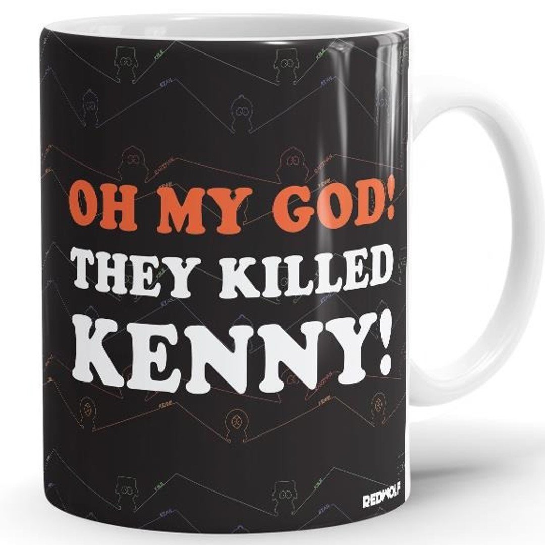 OMG They Killed Kenny - South Park Official Mug -Redwolf - India - www.superherotoystore.com
