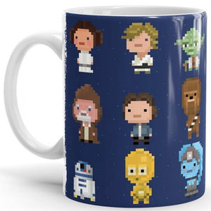 Star Wars: 8-Bit Characters - Star Wars Official Mug -Redwolf - India - www.superherotoystore.com