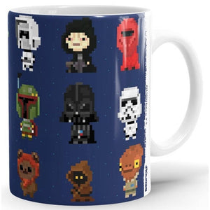 Star Wars: 8-Bit Characters - Star Wars Official Mug -Redwolf - India - www.superherotoystore.com
