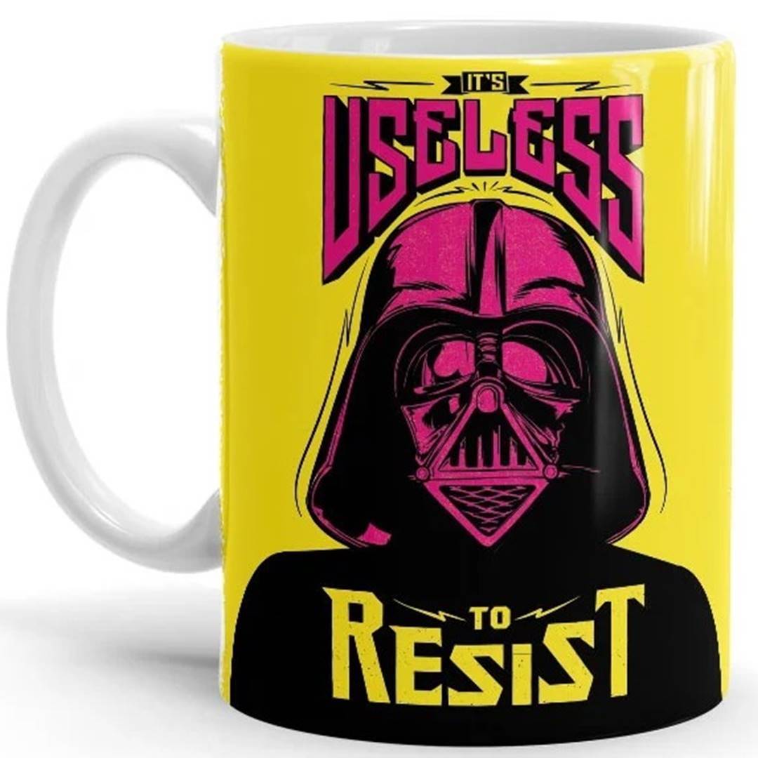 Futile Resistance - Star Wars Official Mug -Redwolf - India - www.superherotoystore.com