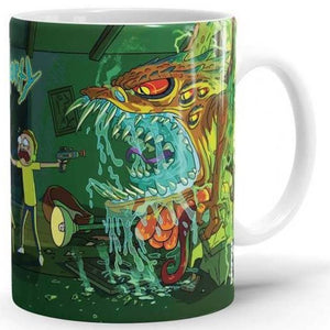 Total Rickall - Rick And Morty Official Mug -Redwolf - India - www.superherotoystore.com