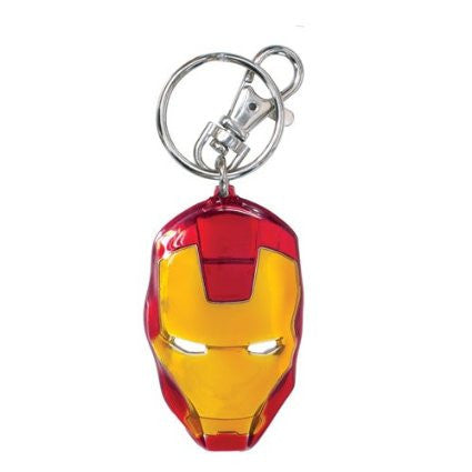 Marvel Iron Man Classic Face Color Pewter Keyring -Monogram International - India - www.superherotoystore.com