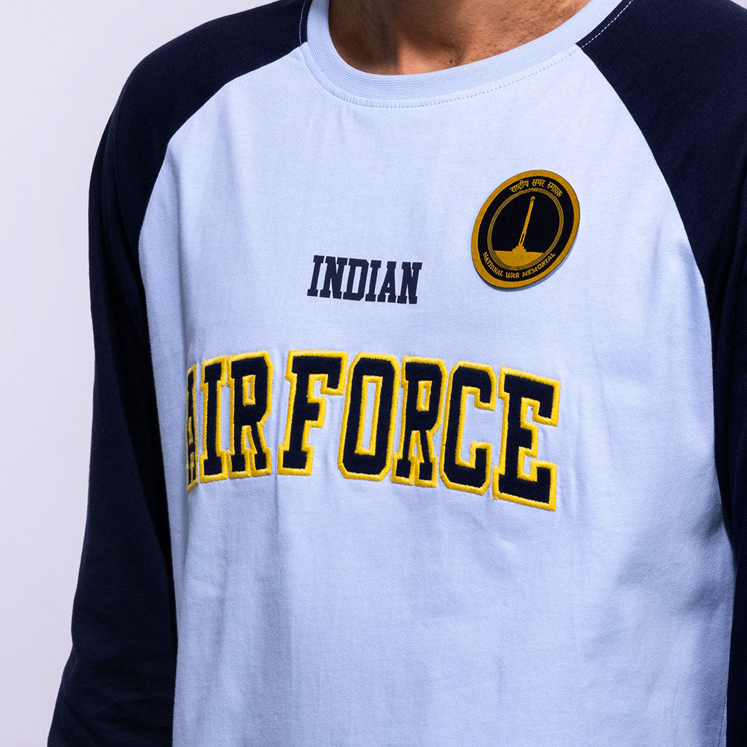 The Classic Indian Airforce Raglan T-Shirt -A47 - India - www.superherotoystore.com