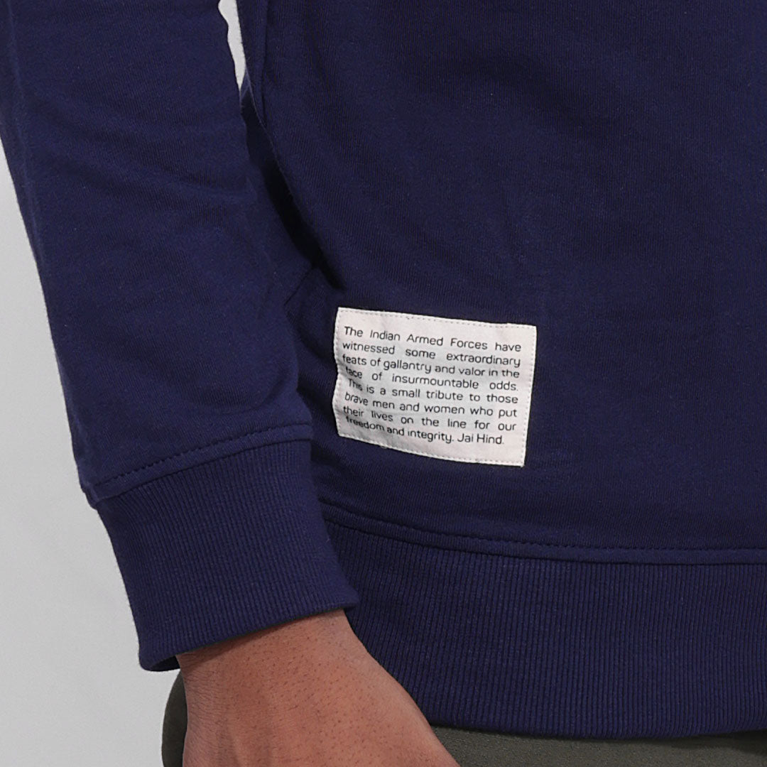The Classic Indian Navy Unisex Sweatshirt -A47 - India - www.superherotoystore.com
