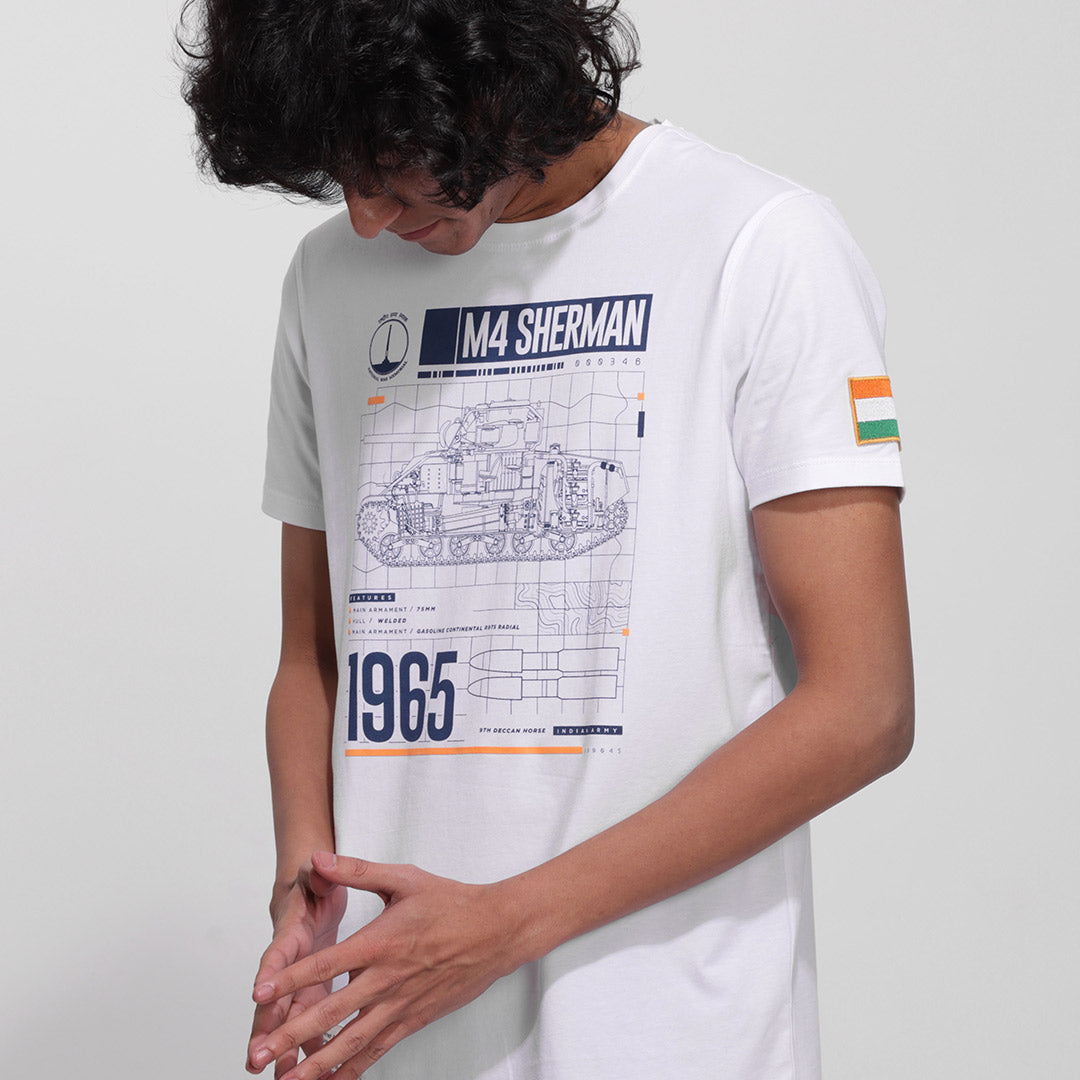 The Classic M4 Sherman T-Shirt -A47 - India - www.superherotoystore.com