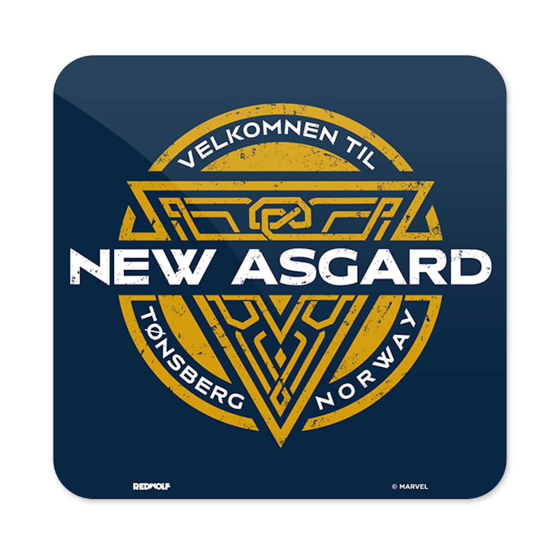 New Asgard - Marvel Official Coaster -Redwolf - India - www.superherotoystore.com