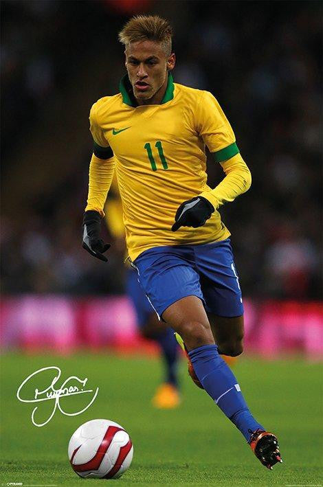 Neymar Singed Maxi Poster by Pyramid -Superherotoystore.com - India - www.superherotoystore.com