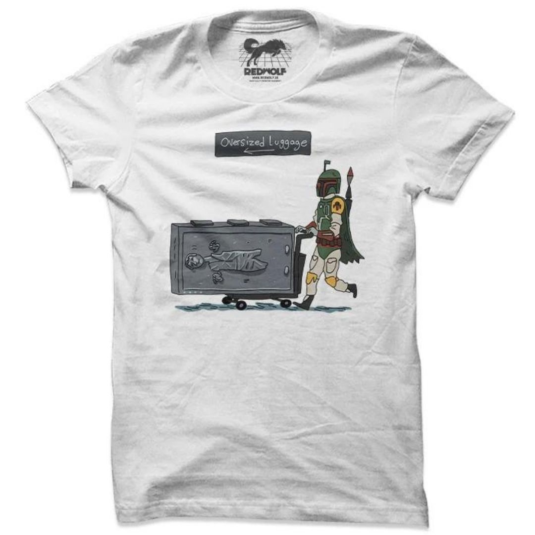 OVERSIZED LUGGAGE - THE STAR WARS OFFICIAL T-SHIRT -Redwolf - India - www.superherotoystore.com