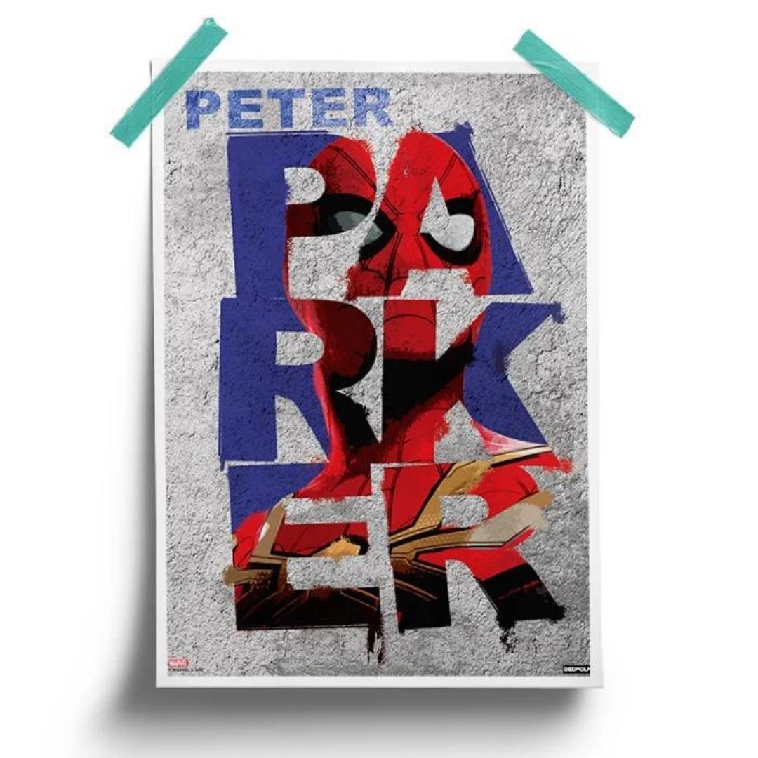PETER PARKER: GRAFFITI - MARVEL OFFICIAL POSTER by Redwolf -Redwolf - India - www.superherotoystore.com
