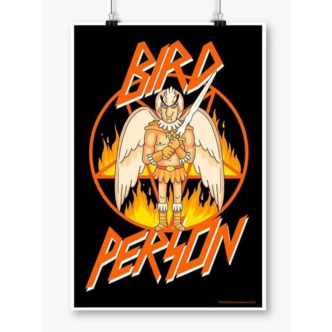 Bird Person - Rick And Morty Official Poster -Redwolf - India - www.superherotoystore.com