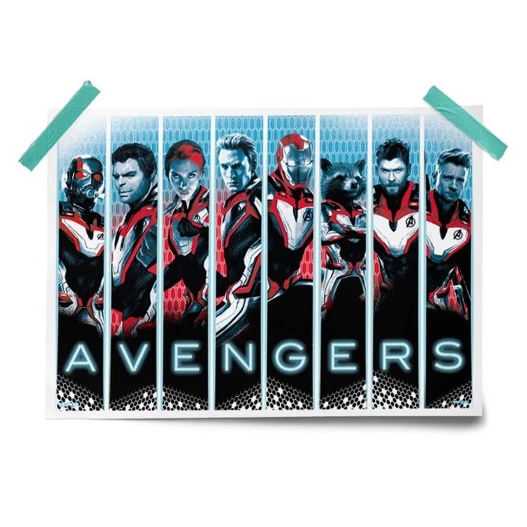 Avengers Quantum Suit - Marvel Official Poster -Redwolf - India - www.superherotoystore.com
