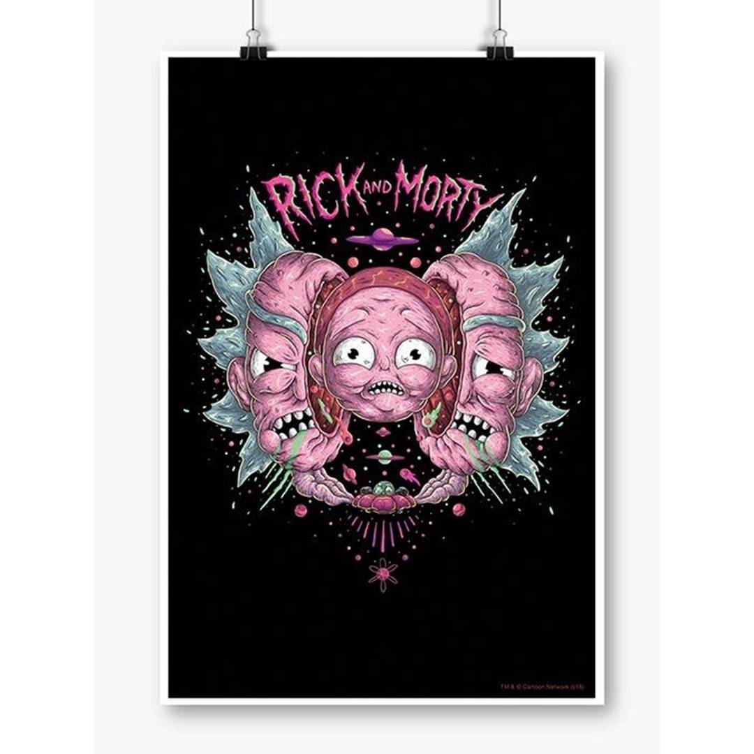 Nested - Rick And Morty Official Poster -Redwolf - India - www.superherotoystore.com
