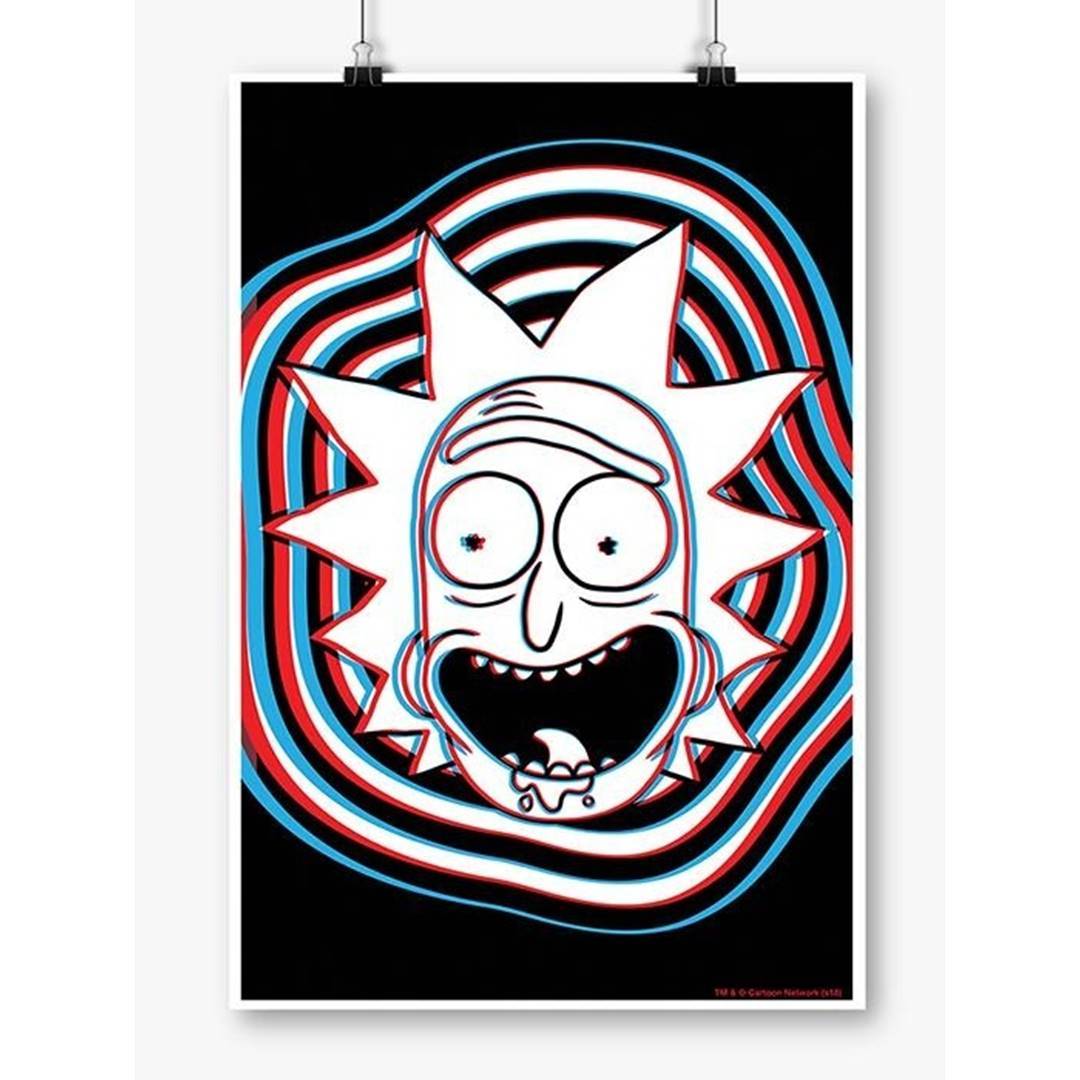 Glitch - Rick And Morty Official Poster -Redwolf - India - www.superherotoystore.com