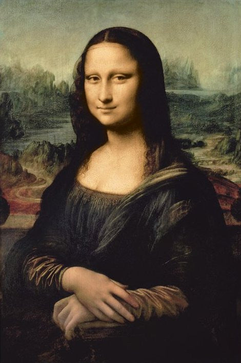 Leonardo Davinci's Mona Lisa Maxi Poster -Superherotoystore.com - India - www.superherotoystore.com