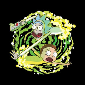 PORTAL TRAVEL - RICK AND MORTY OFFICIAL T-SHIRT -Redwolf - India - www.superherotoystore.com