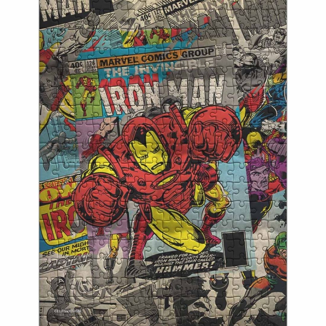 Comic Ironman - Magnetic Puzzles by Celfie Design -Celfie Design - India - www.superherotoystore.com
