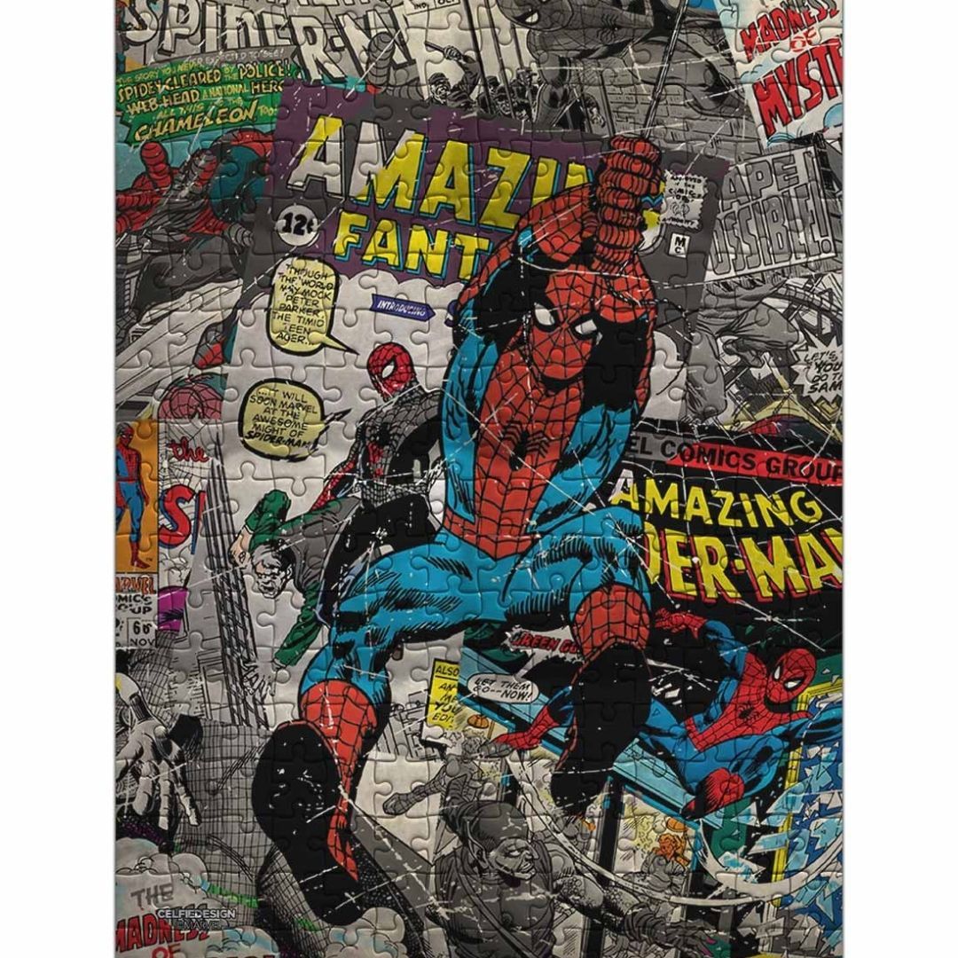 Comic Spidey - Magnetic Puzzles by Celfie Design -Celfie Design - India - www.superherotoystore.com