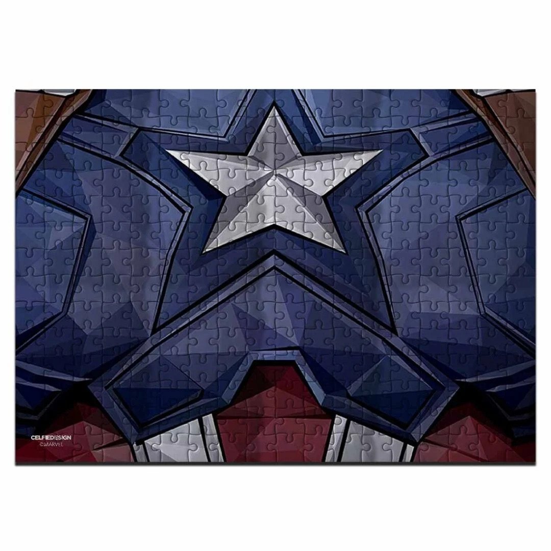 Captain America Vintage Suit - Magnetic Puzzles by Celfie Design -Celfie Design - India - www.superherotoystore.com