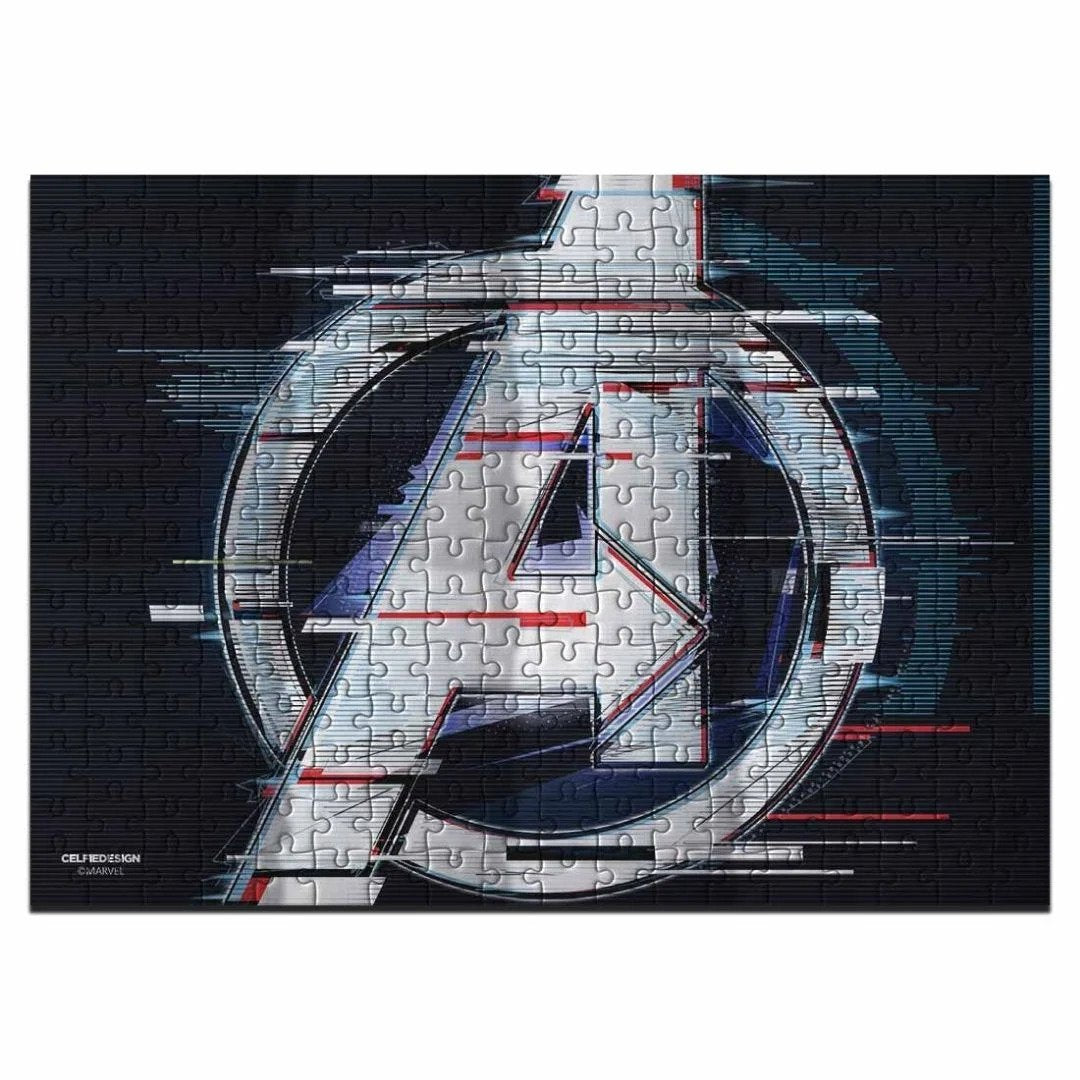 Endgame Logo Grey - Magnetic Puzzles by Celfie Design -Celfie Design - India - www.superherotoystore.com