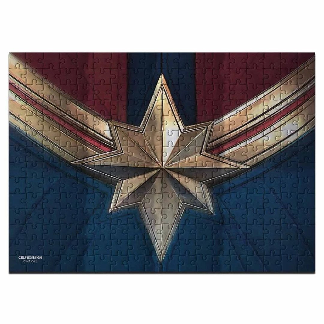 Suit up Captain Marvel - Magnetic Puzzles by Celfie Design -Celfie Design - India - www.superherotoystore.com