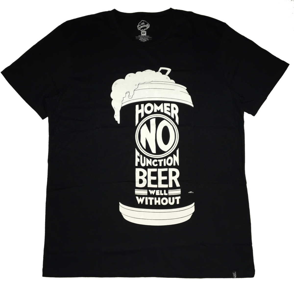 Simpsons Homer Beer T-Shirt by Bio World -Bio World - India - www.superherotoystore.com