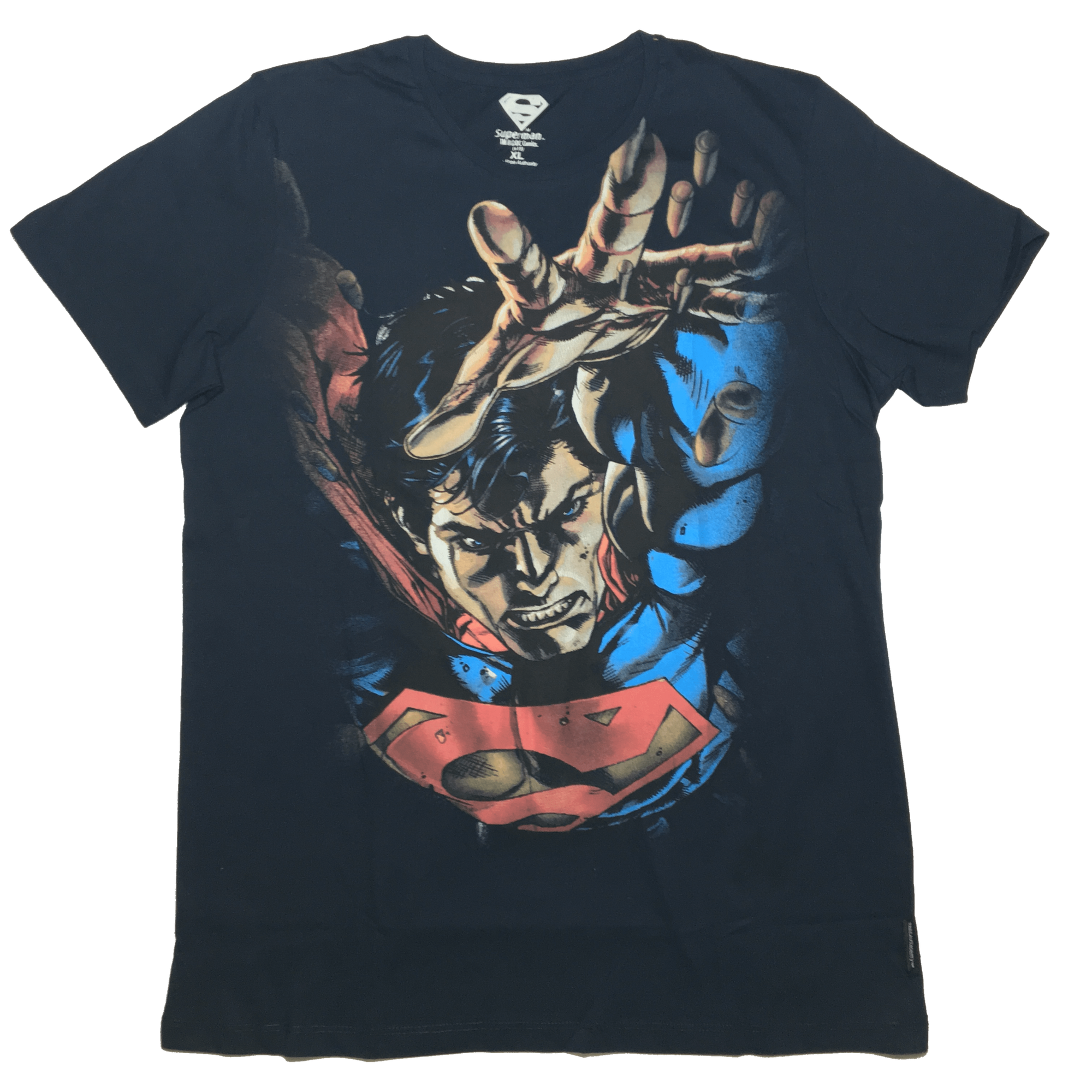 Superman Navy Blue T-Shirt by Bio World -Bio World - India - www.superherotoystore.com