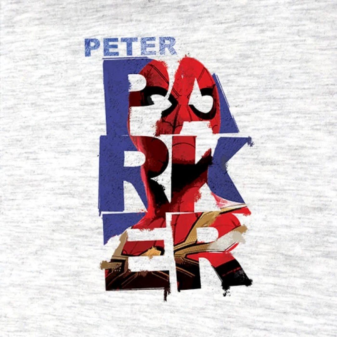 PETER PARKER GRAFFITI - MARVEL OFFICIAL T-SHIRT by Redwolf -Redwolf - India - www.superherotoystore.com