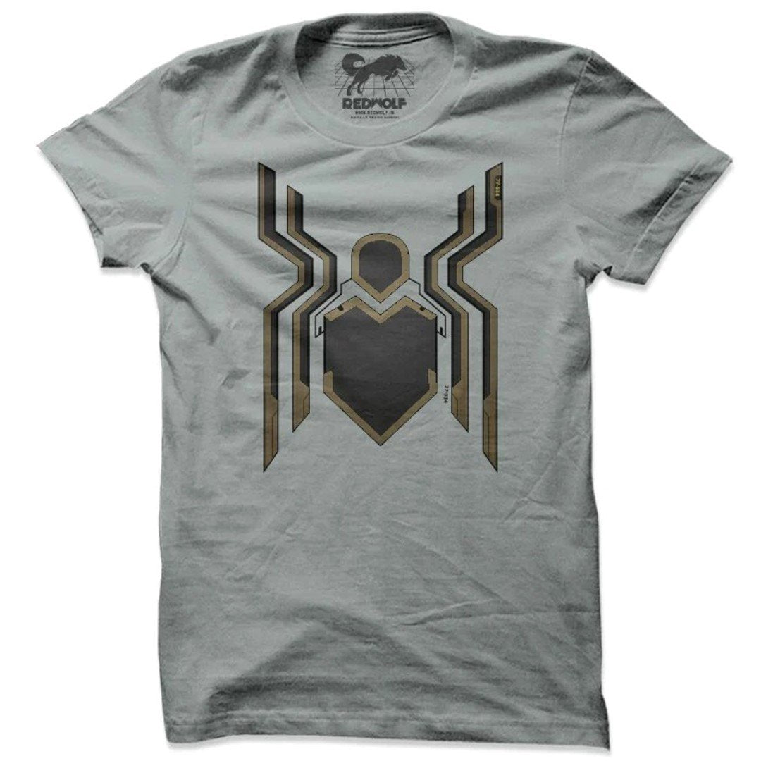 SPIDER-MAN: DARK LOGO - MARVEL OFFICIAL T-SHIRT -Redwolf - India - www.superherotoystore.com