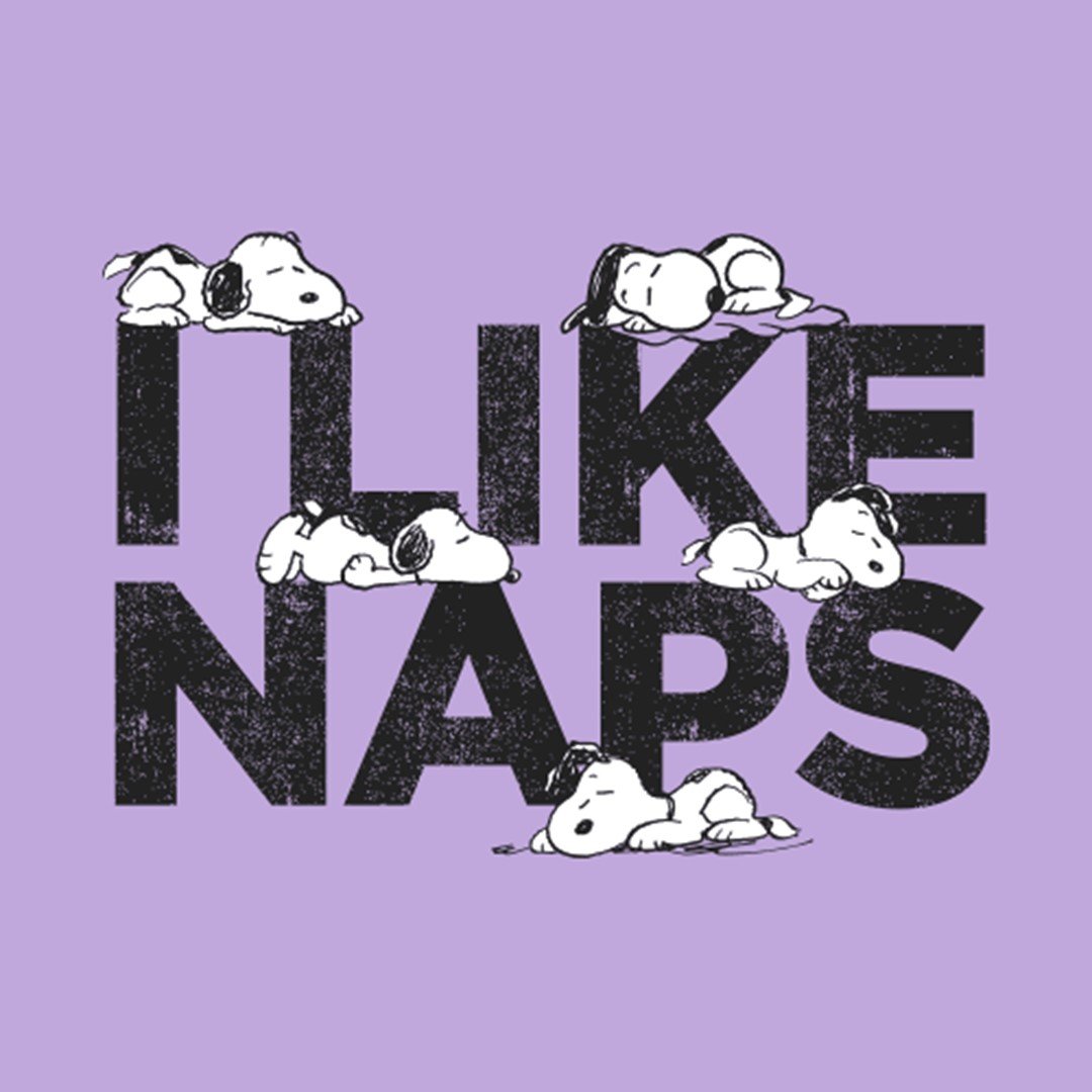 Peanuts - Snoopy: I Like Naps T-Shirt. -Redwolf - India - www.superherotoystore.com