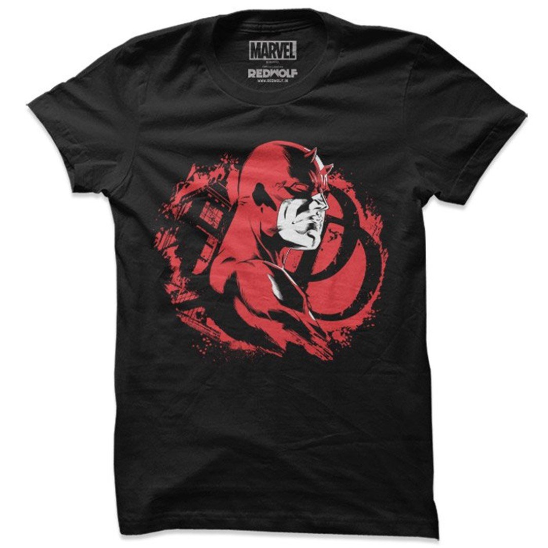 Marvel Comics - Devil Of Hell's Kitchen T-Shirt. -Redwolf - India - www.superherotoystore.com