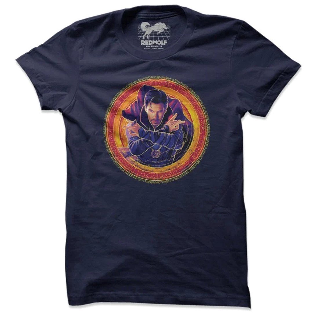 STRANGE SPELL CAST - MARVEL OFFICIAL T-SHIRT by Redwolf -Redwolf - India - www.superherotoystore.com