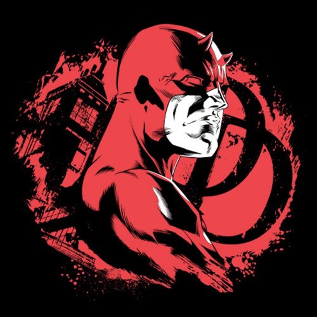 Marvel Comics - Devil Of Hell's Kitchen T-Shirt. -Redwolf - India - www.superherotoystore.com