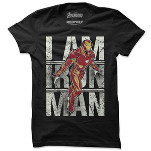 Marvel Comics The Invincible Iron Man (Glow In The Dark) T-Shirt. -Redwolf - India - www.superherotoystore.com