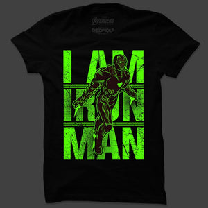 Marvel Comics The Invincible Iron Man (Glow In The Dark) T-Shirt. -Redwolf - India - www.superherotoystore.com