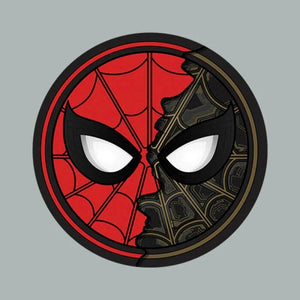 TWO FACE SPIDEY - MARVEL OFFICIAL T-SHIRT by Redwolf -Redwolf - India - www.superherotoystore.com