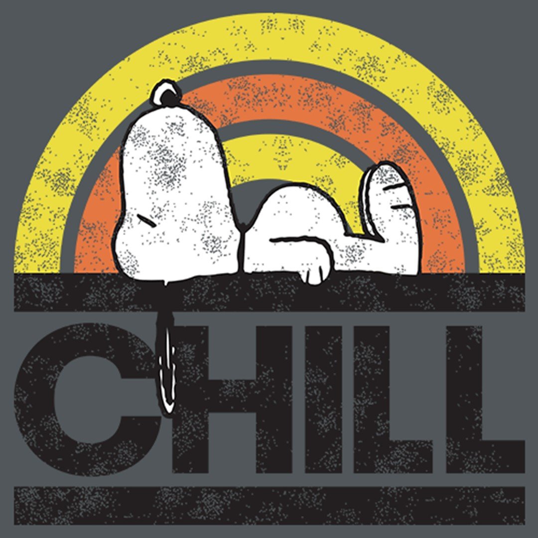 Peanuts - Snoopy: Chill T-Shirt. -Redwolf - India - www.superherotoystore.com