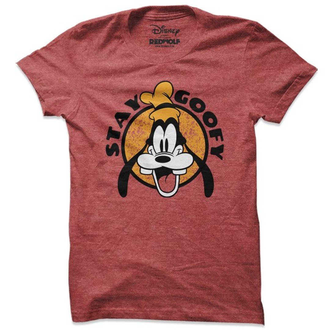 Disney - Stay Goofy T-Shirt. -Redwolf - India - www.superherotoystore.com