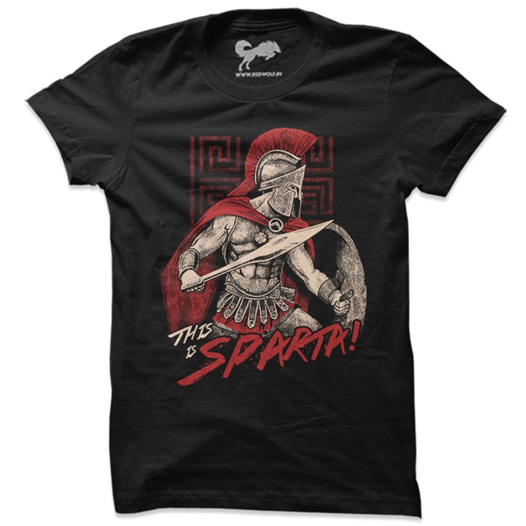 The Ghost Of Sparta T-Shirt. -Redwolf - India - www.superherotoystore.com
