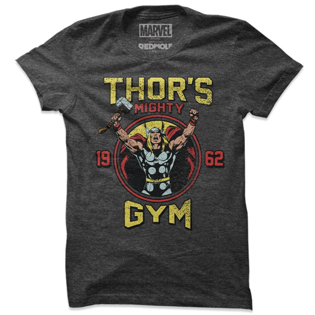 Marvel Comics Thor&#39;s Mighty Gym T-Shirt. -Redwolf - India - www.superherotoystore.com