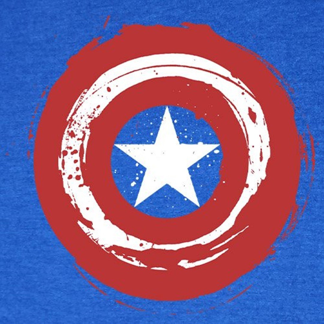 Marvel Comics - Super Soldier Shield T-Shirt. -Redwolf - India - www.superherotoystore.com