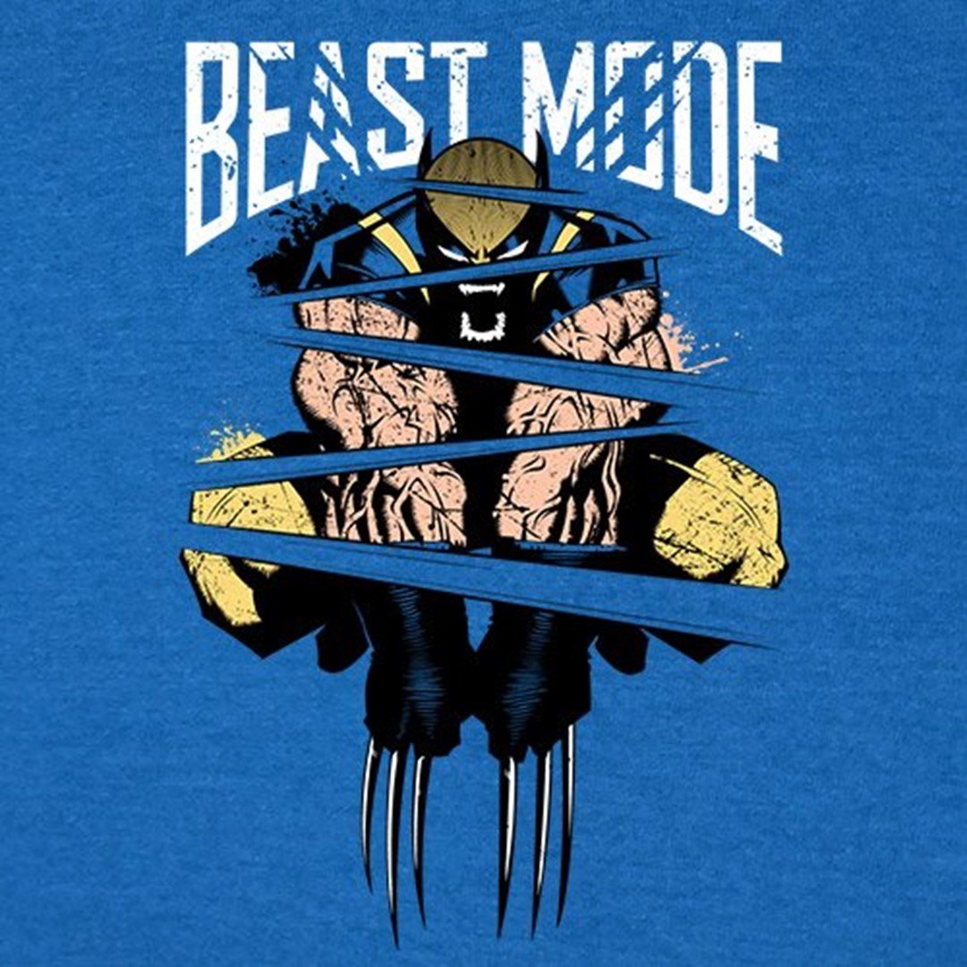 Marvel Comics - X-Men - Wolverine: Beast Mode T-Shirt. -Redwolf - India - www.superherotoystore.com