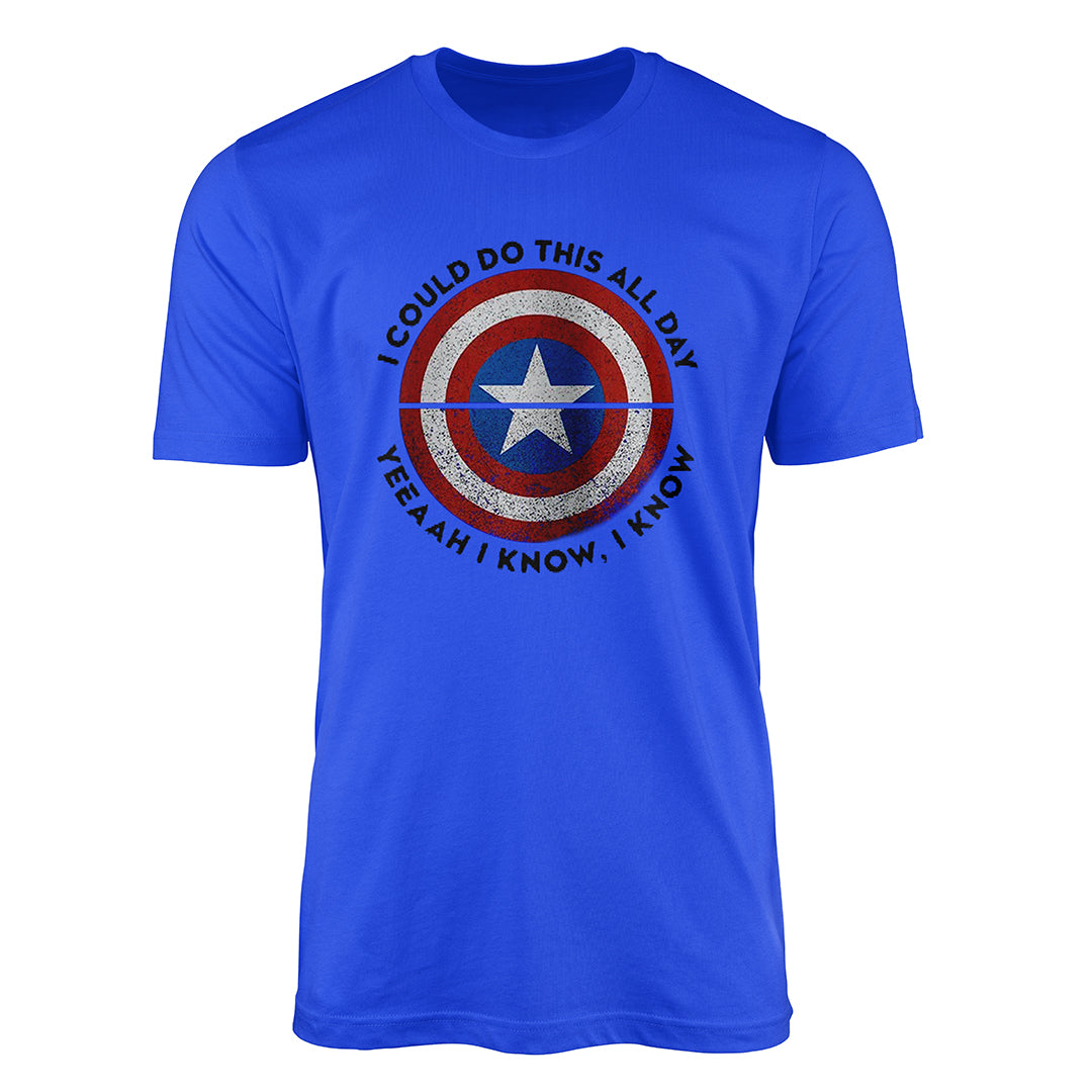 Steve Roger Quotes Designer T-Shirt -Macmerise - India - www.superherotoystore.com