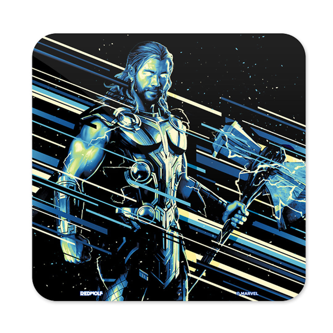Thor: Stance - Marvel Official Coaster -Redwolf - India - www.superherotoystore.com