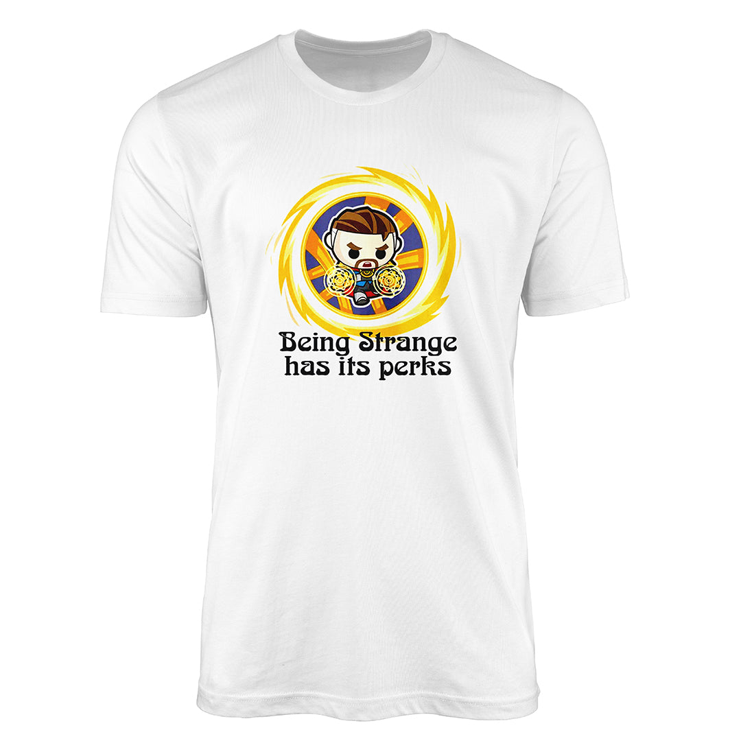 Strange Perks Designer T-Shirt -Macmerise - India - www.superherotoystore.com