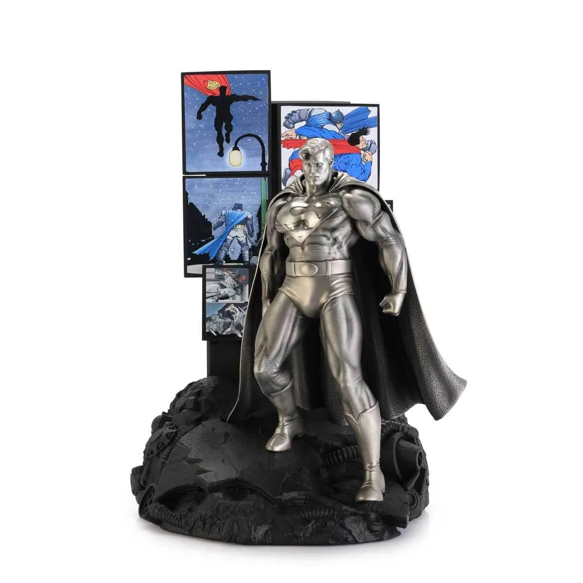 Metal superhero figures store