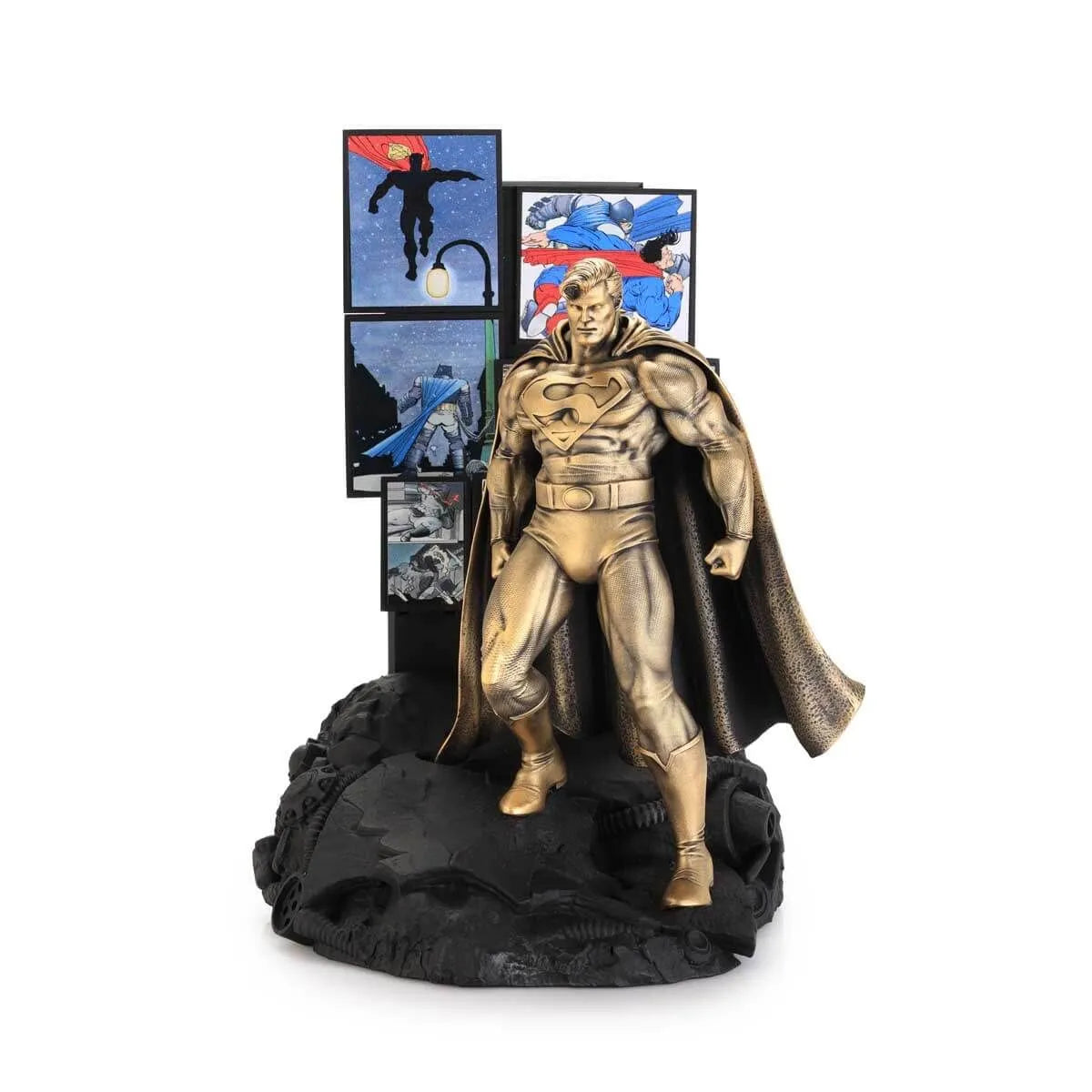 Superman The Dark Knight Returns Limited Edition Gild Figurine by Royal Selangor -Royal Selangor - India - www.superherotoystore.com